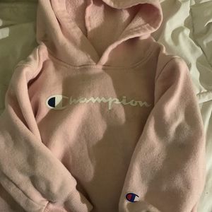Champion hoodie. Light pink